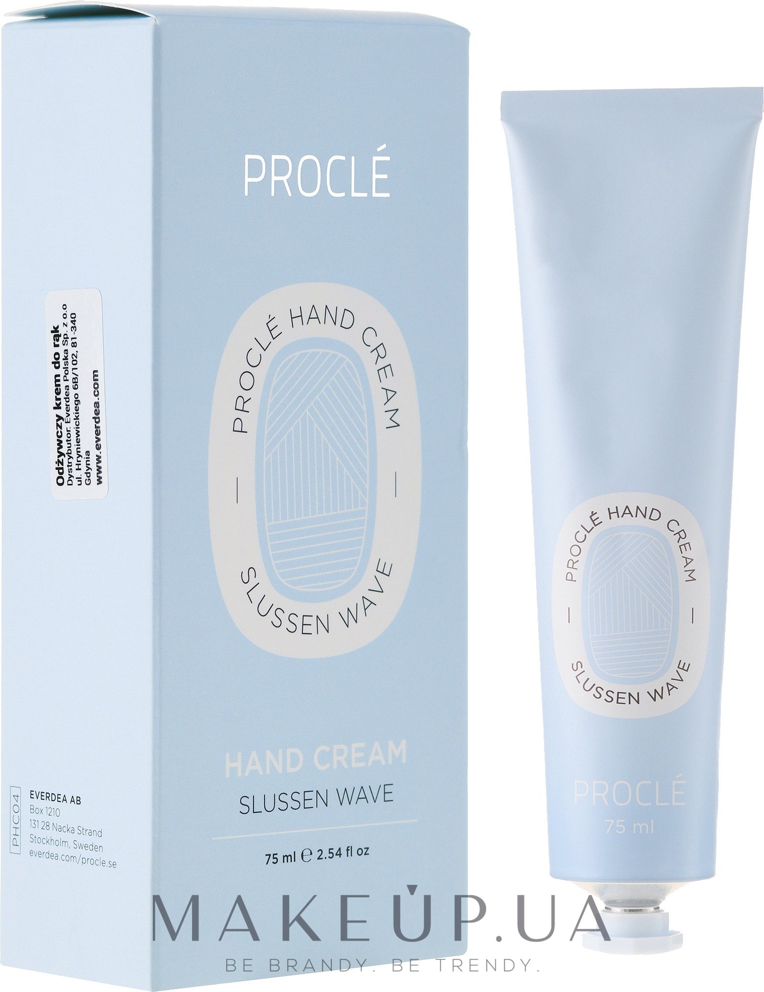 Крем для рук - Procle Hand Cream Slussen Wave — фото 75ml