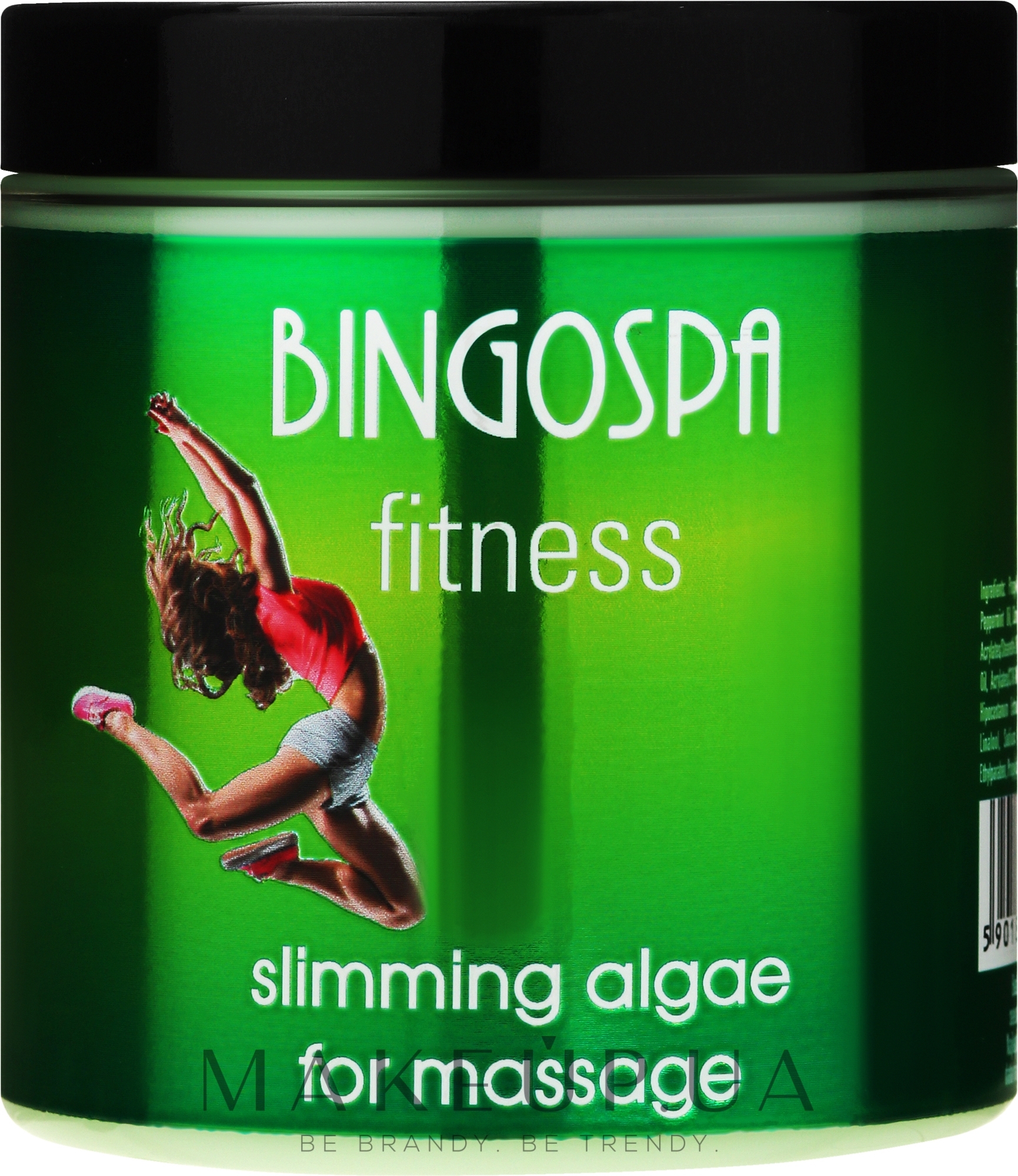 Моделирующий массажный гель для тела - BingoSpa Fitness Slimming Algae for Massage — фото 250g