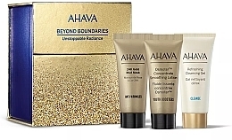 Духи, Парфюмерия, косметика Набор - Ahava Holiday 2024 Unstoppable Radiance (f/mask/15ml + f/lot/15ml + clean/gel/15ml)