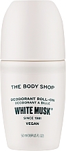 Духи, Парфюмерия, косметика Шариковый дезодорант "White Musk" - The Body Shop White Musk Vegan Deodorant Roll-On