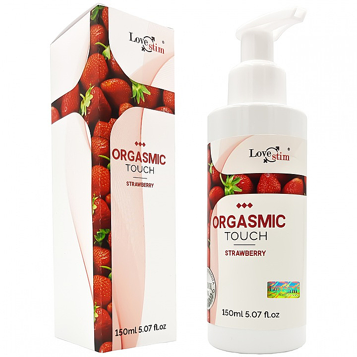 Гель для оргазмического массажа и стимуляции - Love Stim Orgasmic Touch Strawberry — фото N1