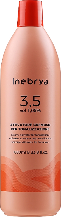 Крем-активатор для тонування 1,05% - Inebrya Creamy Activator for Tonalizations — фото N1