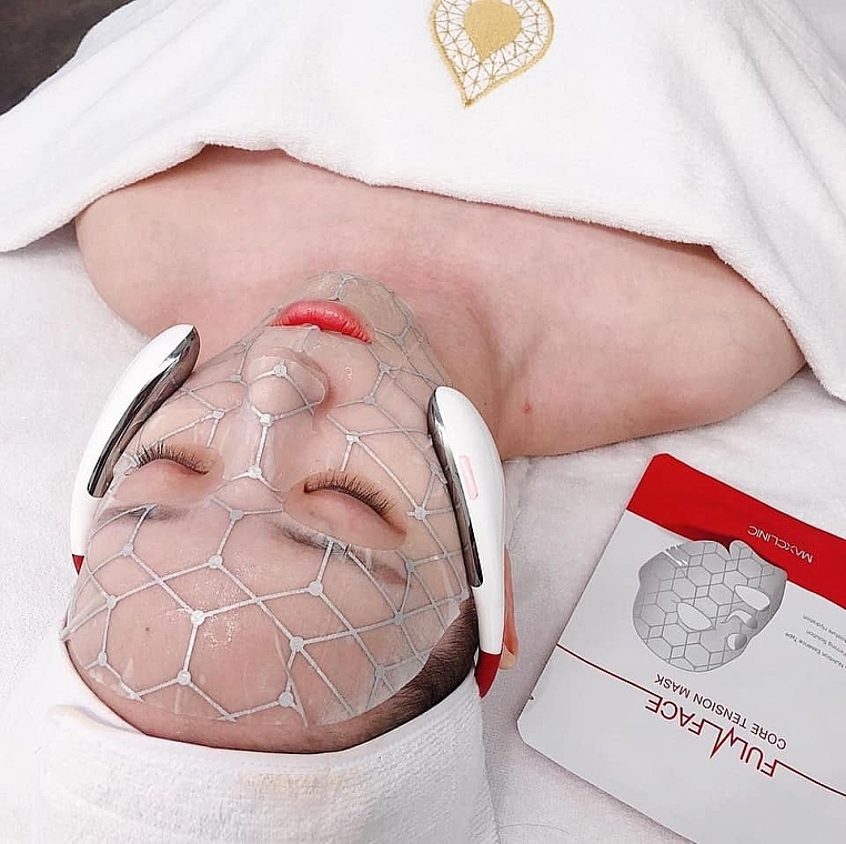 Маска для обличчя для мікрострумових процедур - MAXCLINIC Full Face Core Tension Mask — фото N2