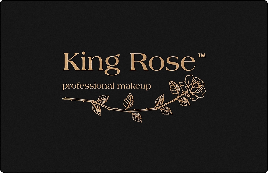 Професійна палетка тіней для повік 40-02, 40 кольорів - King Rose — фото N2