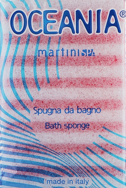 Массажная губка для тела, розовая - Martini Spa Body Massage Sponge — фото N1