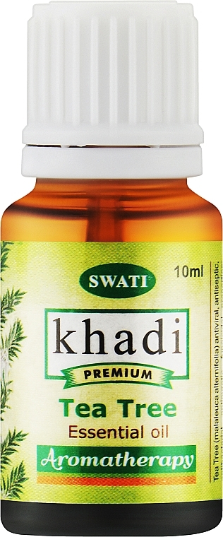Эфирное масло "Чайное дерево" - Khadi Swati Premium Essential Oil  — фото N1