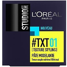 Духи, Парфюмерия, косметика Матовый воск для волос - L'Oreal Paris Studio Line TXT 01 