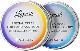 Набор "Winter Hand&Foot Care" - Lapush (hand/cream/50ml + foot/cream/50ml) — фото N2