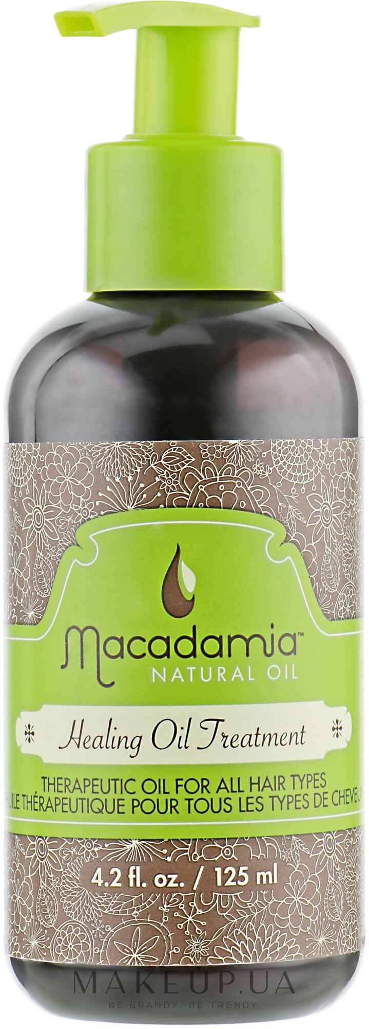 Восстанавливающий уход "Аргана и Макадамии" - Macadamia Natural Oil Healing Oil Treatment — фото 125ml