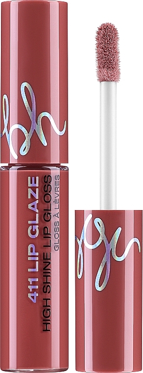 Блиск для губ - BH Cosmetics Los Angeles 411 Lip Glaze High Shine Cream Gloss — фото N1
