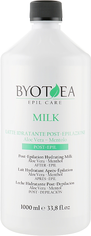 Увлажняющее молочко после депиляции - Byothea Latte Idratante Post-Epilazione  — фото N3