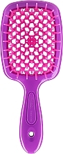 Парфумерія, косметика Щітка для волосся, фіолетова з рожевим - Janeke Superbrush Small