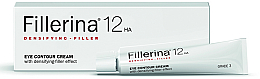 Парфумерія, косметика Ущільнювальний крем для контуру очей - Fillerina 12HA Densifying-Filler Eye Contour Cream Grade 
