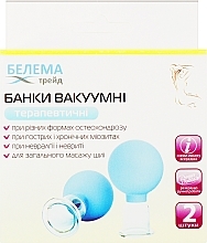 Банки вакуумні терапевтичні, діаметр 33 мм, 2 шт. - Белема Трейд — фото N2