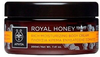 Увлажняющий крем для тела "Королевский мёд" - Apivita Royal Honey Rich Moisturizing Cream with Thyme Honey