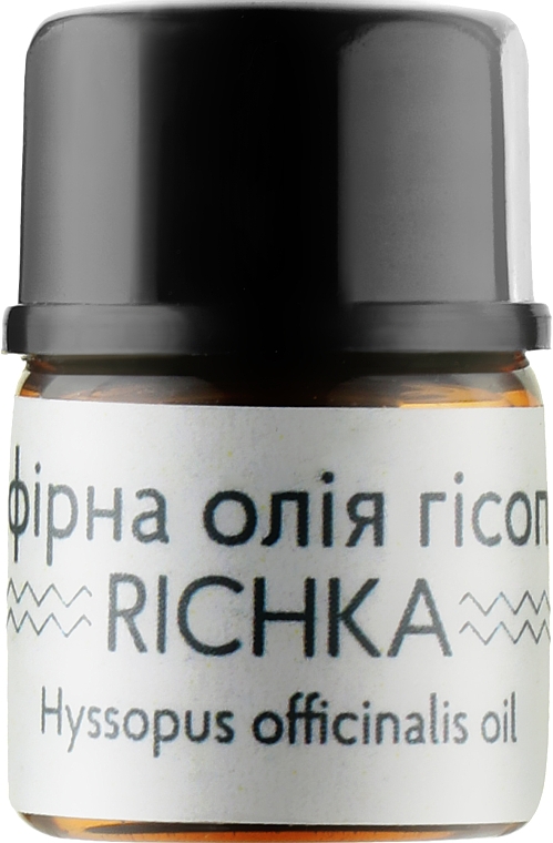 Ефірна олія гісопу - Richka Hyssopus Officinalis Oil — фото N2