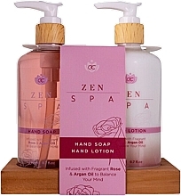 Духи, Парфюмерия, косметика Набор - Accentra Zen Spa Hand Care Gift Set (h/soap/290ml + h/lot/290ml)
