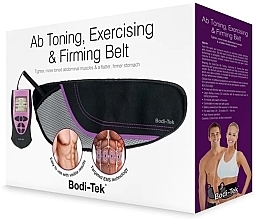 Пояс для тонизирования, упражнений и укрепления мышц живота, фиолетовый - Bodi-Tek AB Toning Exercising and Firming Purple — фото N3