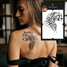 Временное тату "Леопард" - Tattooshka — фото N4