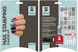 Стартовий набір для стемпінгу № 03 - Moyra Nail Stamping Starter Kit — фото N1