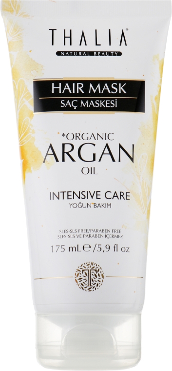 Питательная маска для волос маслом арганы - Thalia Anti Hair Loss Mask — фото N3