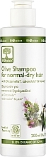 Парфумерія, косметика Шампунь з Диктамелією і протеїнами пшениці - BIOselect Olive Shampoo For Normal/Dry Hair