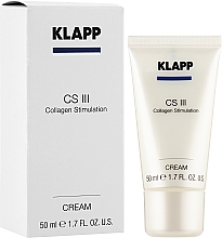 Крем для лица "Стимуляция коллагена" - Klapp Collagen CSIII Cream — фото N2