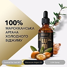 Набір "Повноцінний курс відновлення до 3 місяців" - LUM (oil/50ml + hair/coc/2x50ml + spray/120ml) — фото N10