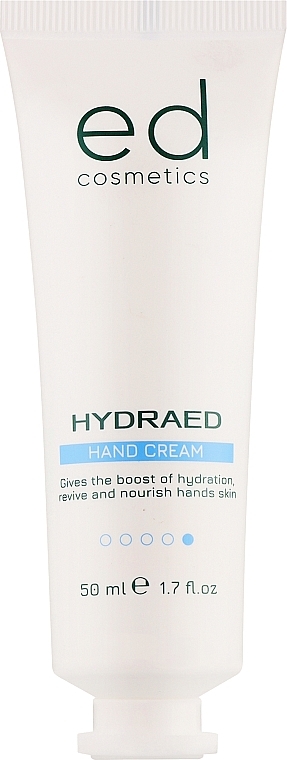 Увлажняющий крем для рук - Ed Cosmetics Hydraed Hand Cream — фото N1