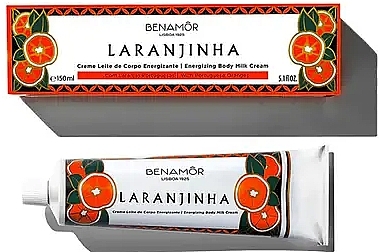 Молочко для тіла з апельсином - Benamor Laranjinha Body Milk Cream — фото N2