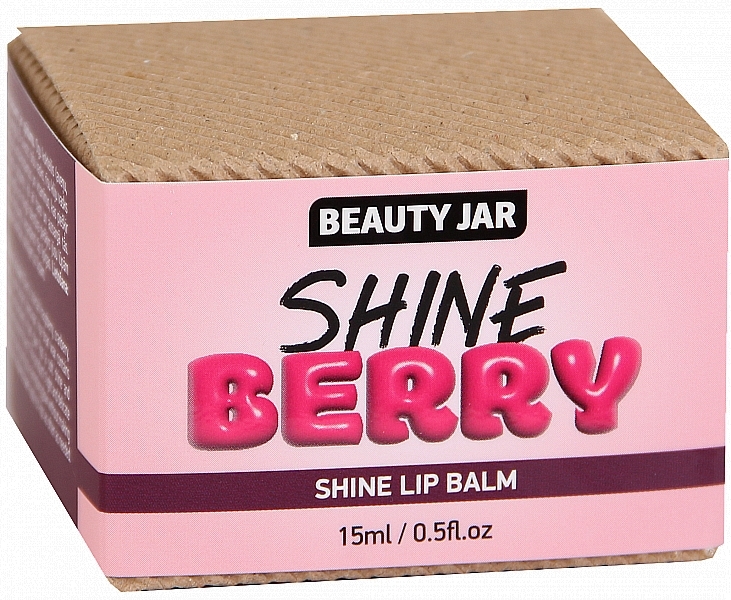 Бальзам для губ "Shine Berry" - Beauty Jar Shine Berry Lip Balm — фото N1