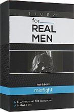 Набор - Velta Cosmetic For Real Men Mixfight (sh/250 ml + gel/250 ml) — фото N1