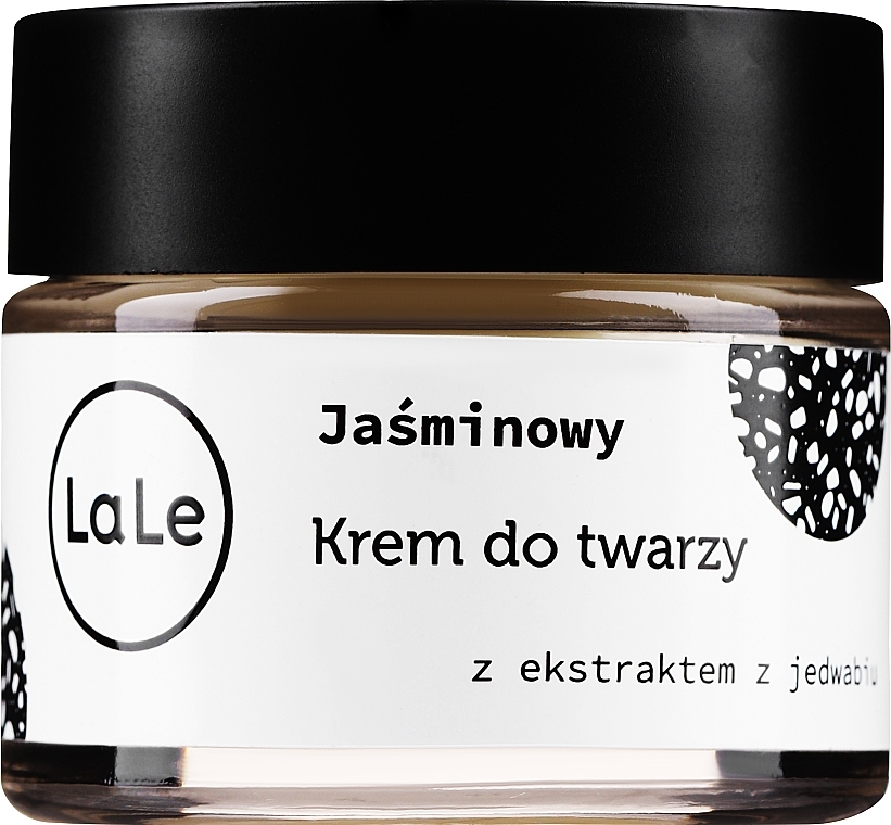 Жасминовий крем для обличчя з екстрактом шовку - La-Le Face Cream — фото N1