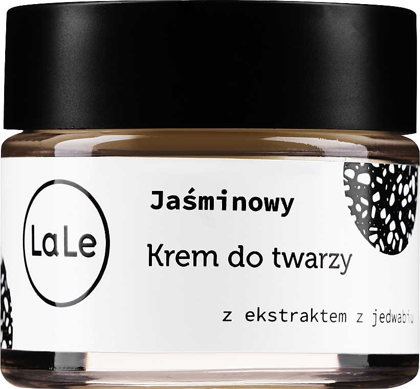 Жасминовый крем для лица с экстрактом шелка - La-Le Face Cream  — фото N1