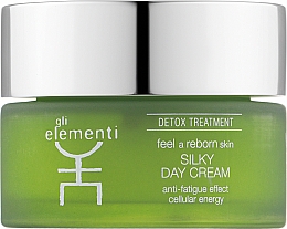 Крем для обличчя денний - Gli Elementi Detox Line Silky Day Cream (тестер) — фото N1