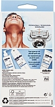 Станок для гоління з 2 змінними касетами - Gillette SkinGuard Sensitive — фото N2