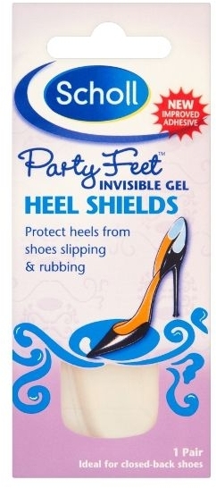 Гелевые подушечки для задника обуви от натирания пяток - Scholl Party Feet Invisible Gel Shields Back of Heels