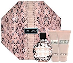 Парфумерія, косметика Jimmy Choo Eau de Parfum - Набір (edp/100ml + b/lot/100ml + sh/gel/100ml)