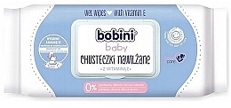 Детские салфетки с витамином Е, 60шт. - Bobini — фото N1