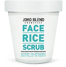 Духи, Парфюмерия, косметика Рисовый скраб для лица - Joko Blend Face Rice Scrub