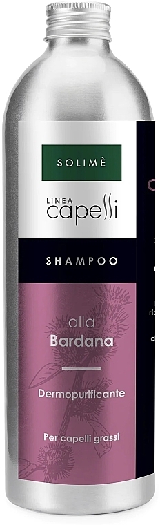 Шампунь для волос "Лопух" - Solime Capelli Burdock Shampoo — фото N1