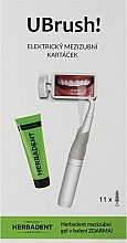 Набор для межзубных промежутков HV-810 - Herbadent UBrush Toothbrush — фото N2