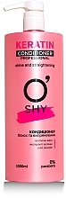 Парфумерія, косметика Кондиціонер "Блиск і випрямлення волосся" - O'Shy Keratin Professional Conditioner
