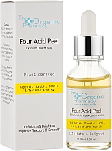 Сироватка-пілінг для обличчя "Чотири кислоти" - The Organic Pharmacy Four Acid Peel — фото N2