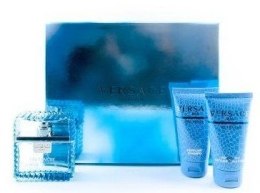 Духи, Парфюмерия, косметика Versace Man - Набор (edt 5 + sh/g 25 + a/sh bal 25)