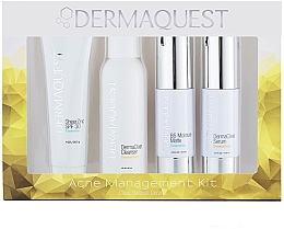 Духи, Парфюмерия, косметика Набор - Dermaquest Acne Management Kit (f/cr/28.3g + f/gel/59.1ml + f/ser/2x14.8ml)