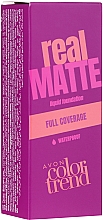 Парфумерія, косметика Тональна основа - Avon Real Matte Color Trend