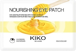 Парфумерія, косметика Зволожувальні гідрогелеві патчі з екстрактом меду - Kiko Milano Nourishing Eye Patch