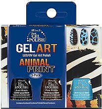 Парфумерія, косметика Набір - IBD Just Gel Polish Animal Print Gel Art(nail/lacquer/7,4ml x 3)