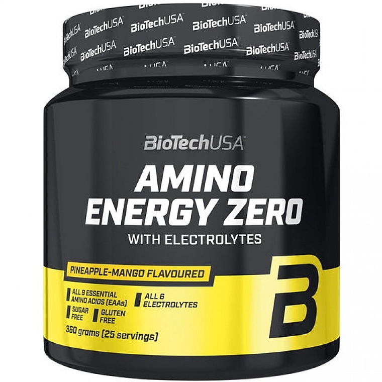 Амінокислоти "Ананас і манго" - BioTechUSA Amino Energy Zero With Electrolytes Pineapple Mango — фото N1